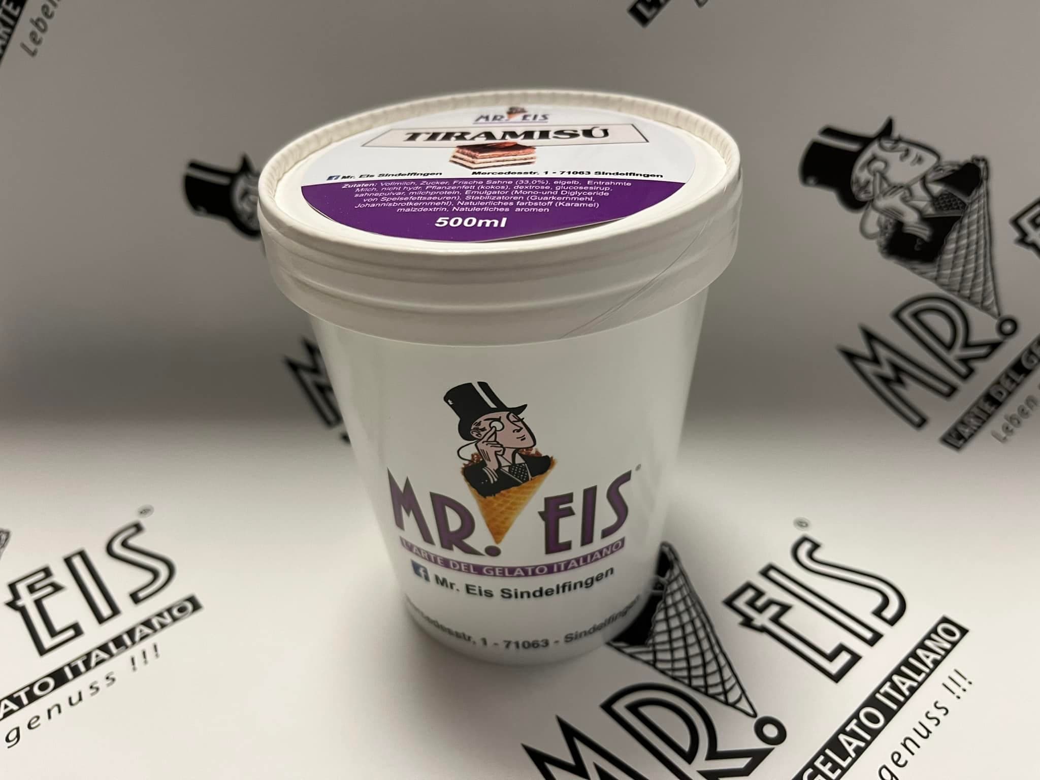 Tiramisu Eis - italienische Spezialität